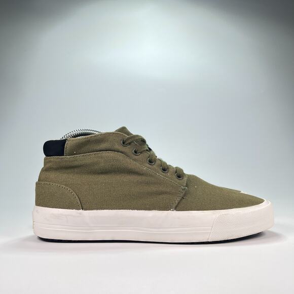 Shoes for Crews Cabbie II Olive Green Slip Resistant Work Shoes Women's Size 8 - Picture 1 of 11